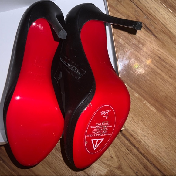 Black Christian Louboutin Boots or Booties - Picture 5 of 6